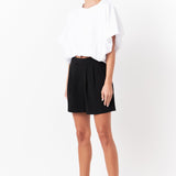 High-Low Cropped T-Shirt