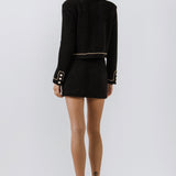 Chain-Trimmed Jacket