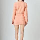 Chain-Trimmed Jacket