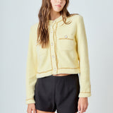 Chain-Trimmed Jacket