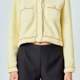 Chain-Trimmed Jacket