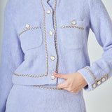 Chain-Trimmed Jacket