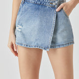 Denim Skort