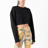 Python Sequin Biker Shorts
