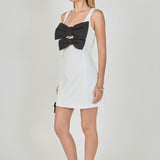 Sophia Bow Cutout Mini Dress