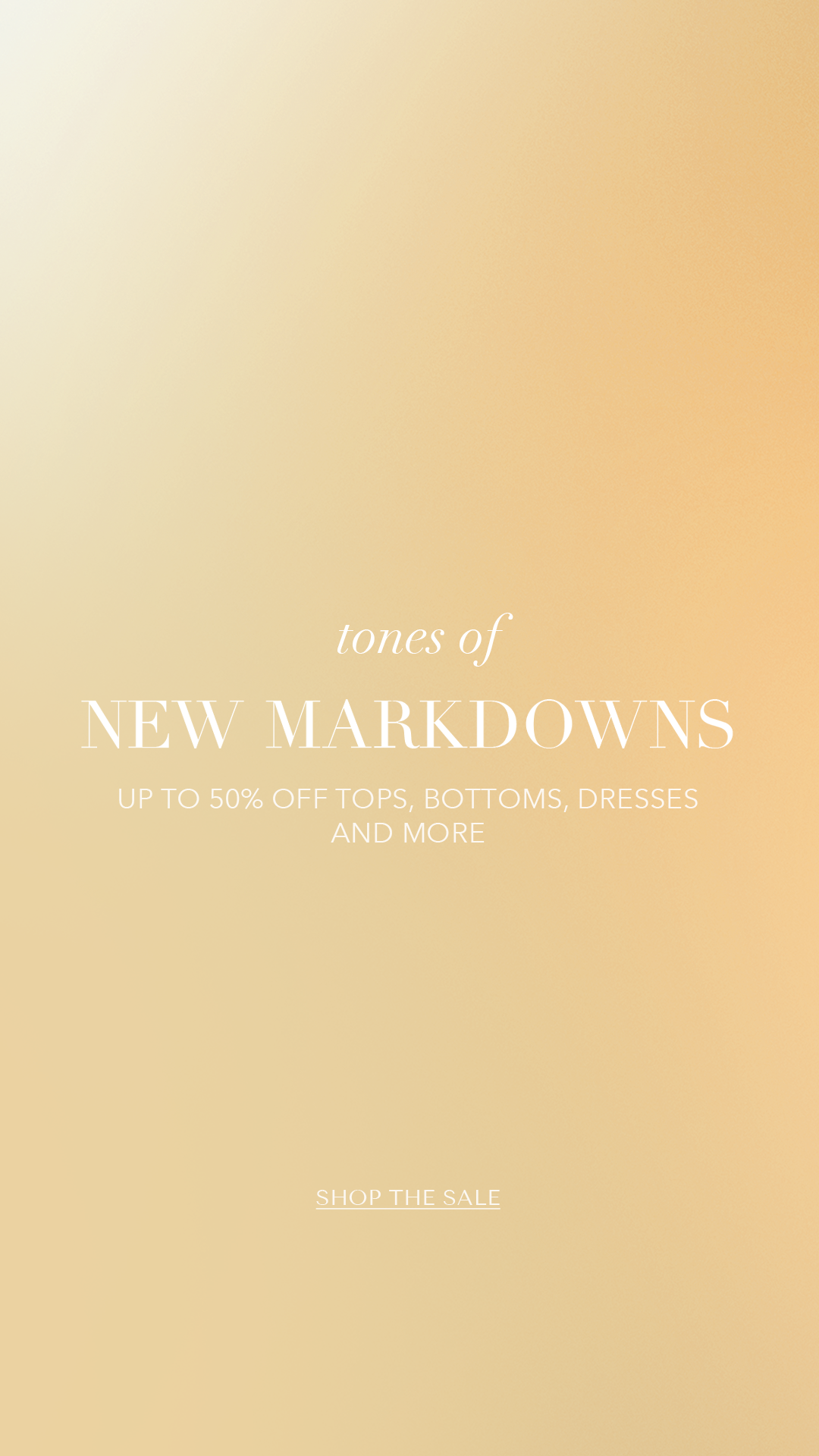 Shop New Markdown Sale Available from Endless Rose at endlessrose.com