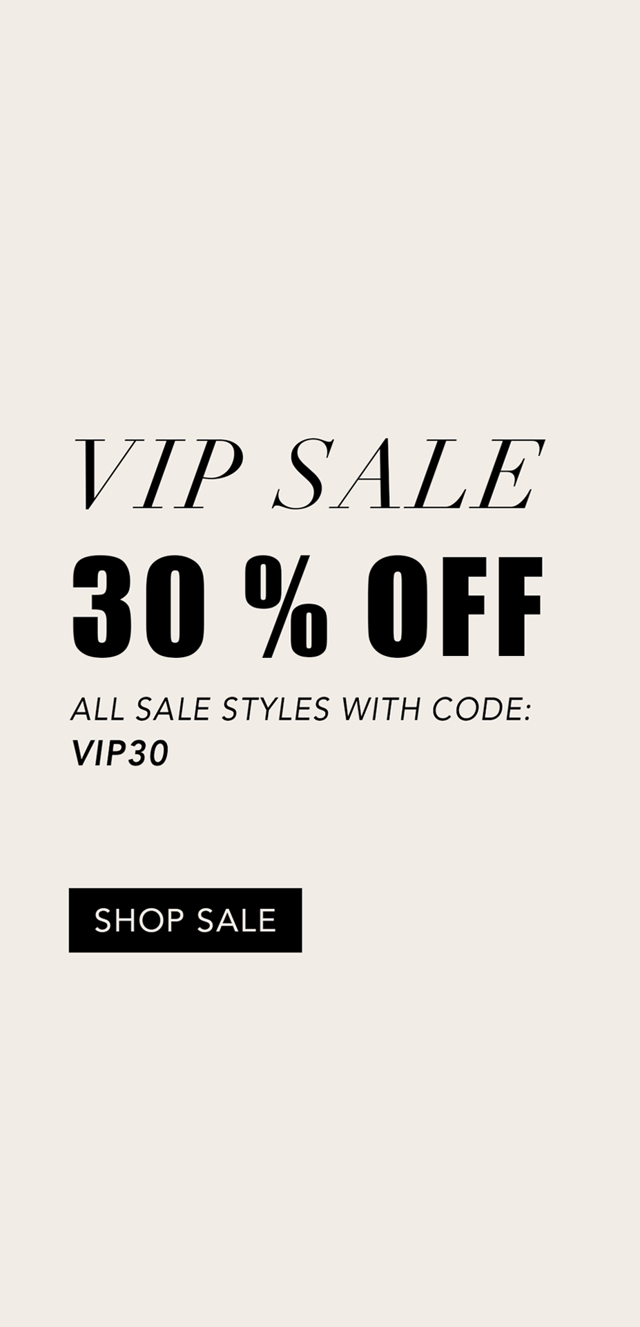 Shop the Endless Rose VIP Sale and take 30% Off select styles