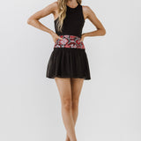 Dorian Embroidered Mini Skirt