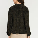 Metallic Knit Top