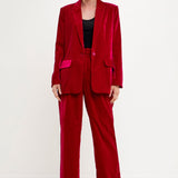 Velvet Blazer