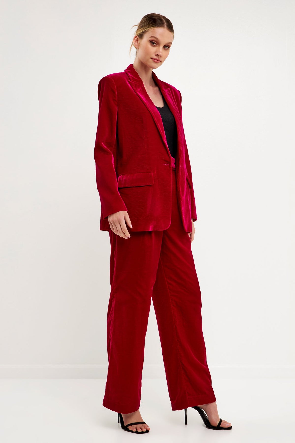 Velvet Blazer