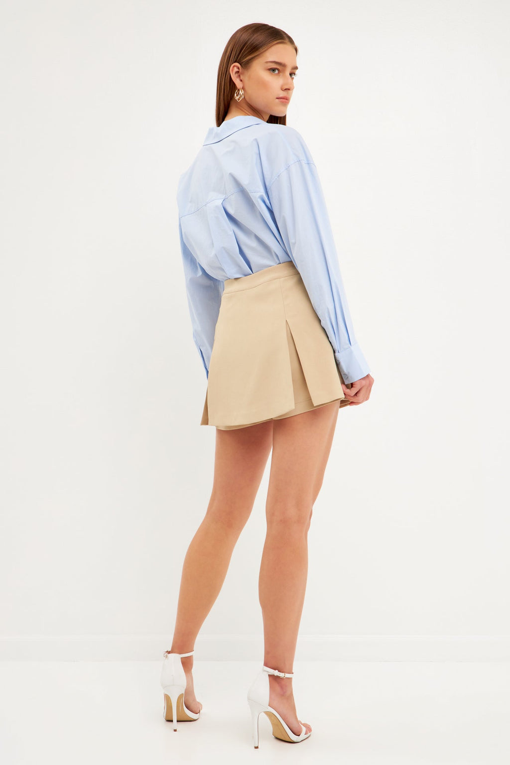 High-Waisted Skort