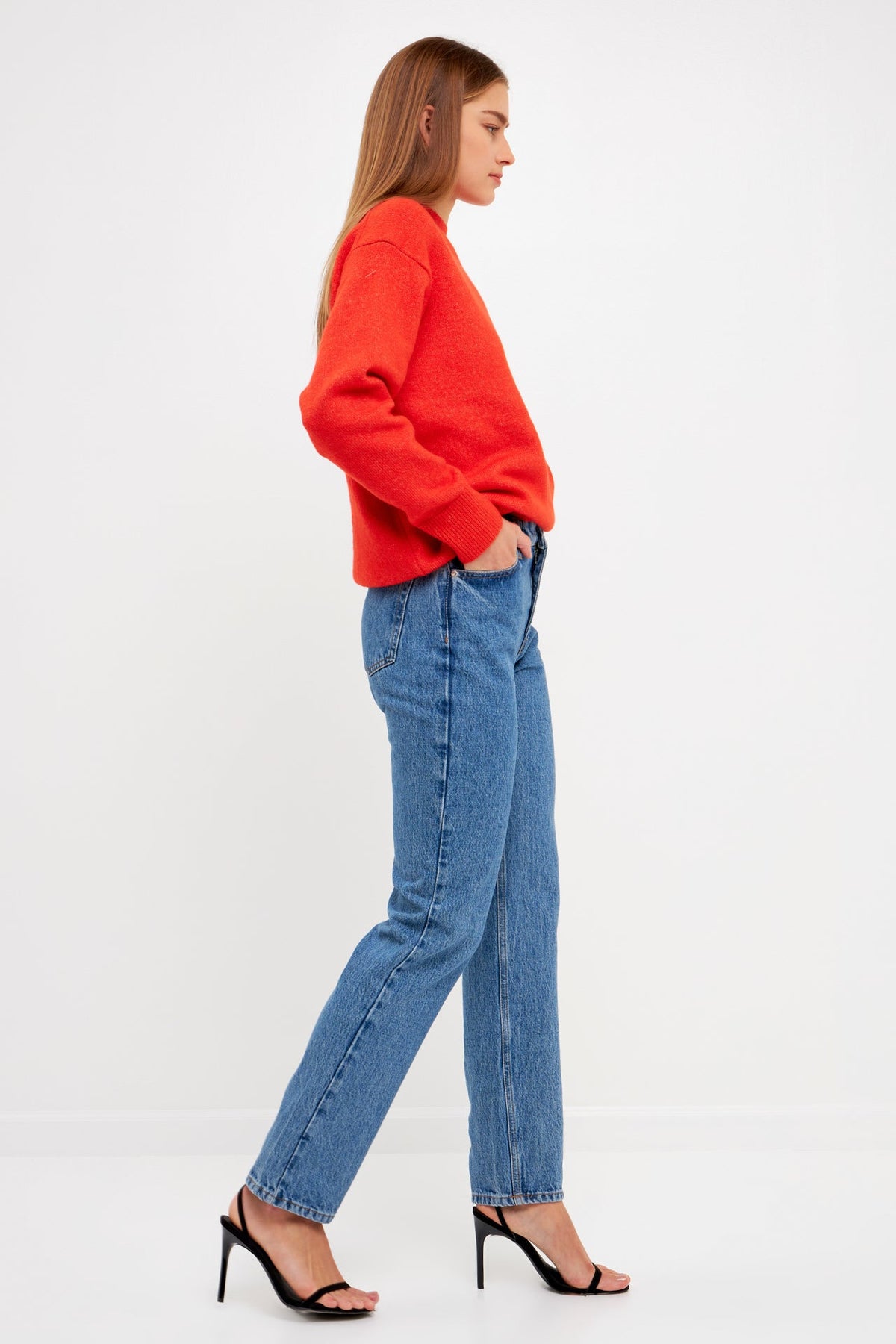 Oversized Crewneck Sweater