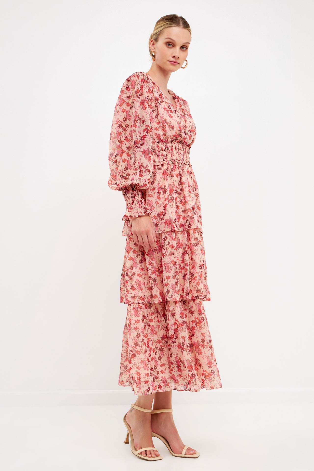 Endless Rose - Floral Long-Sleeve Maxi Dress - Dresses in Women's Clothing available at endlessrose.com