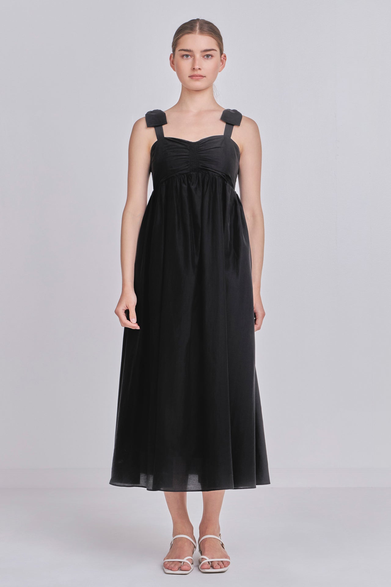 Endless Rose - Bow Accent Maxi Dress - Dresses in Women's Clothing available at endlessrose.com