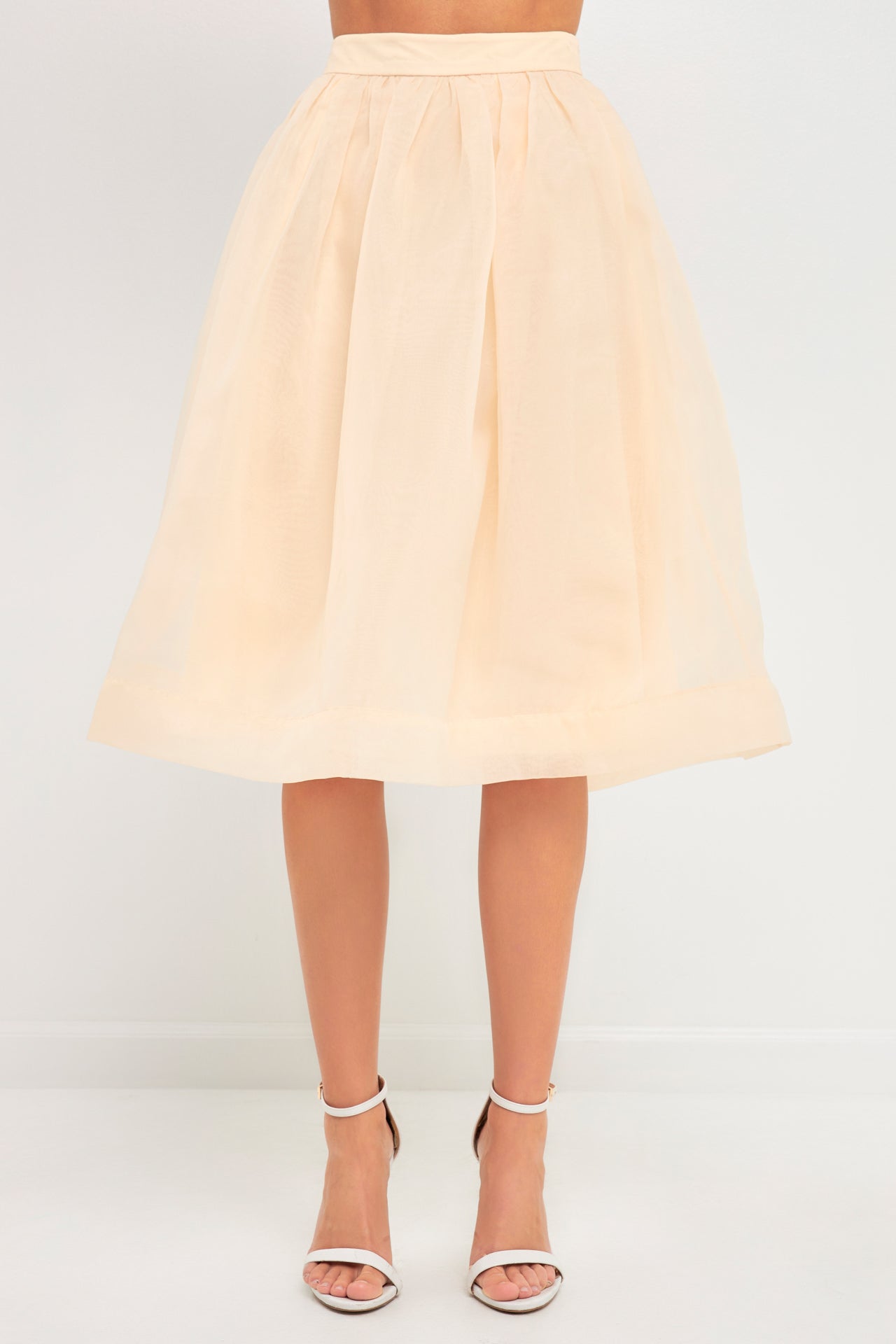 Endless Rose - Organza A Line Midi Skirt - Skirts in Women's Clothing available at endlessrose.com