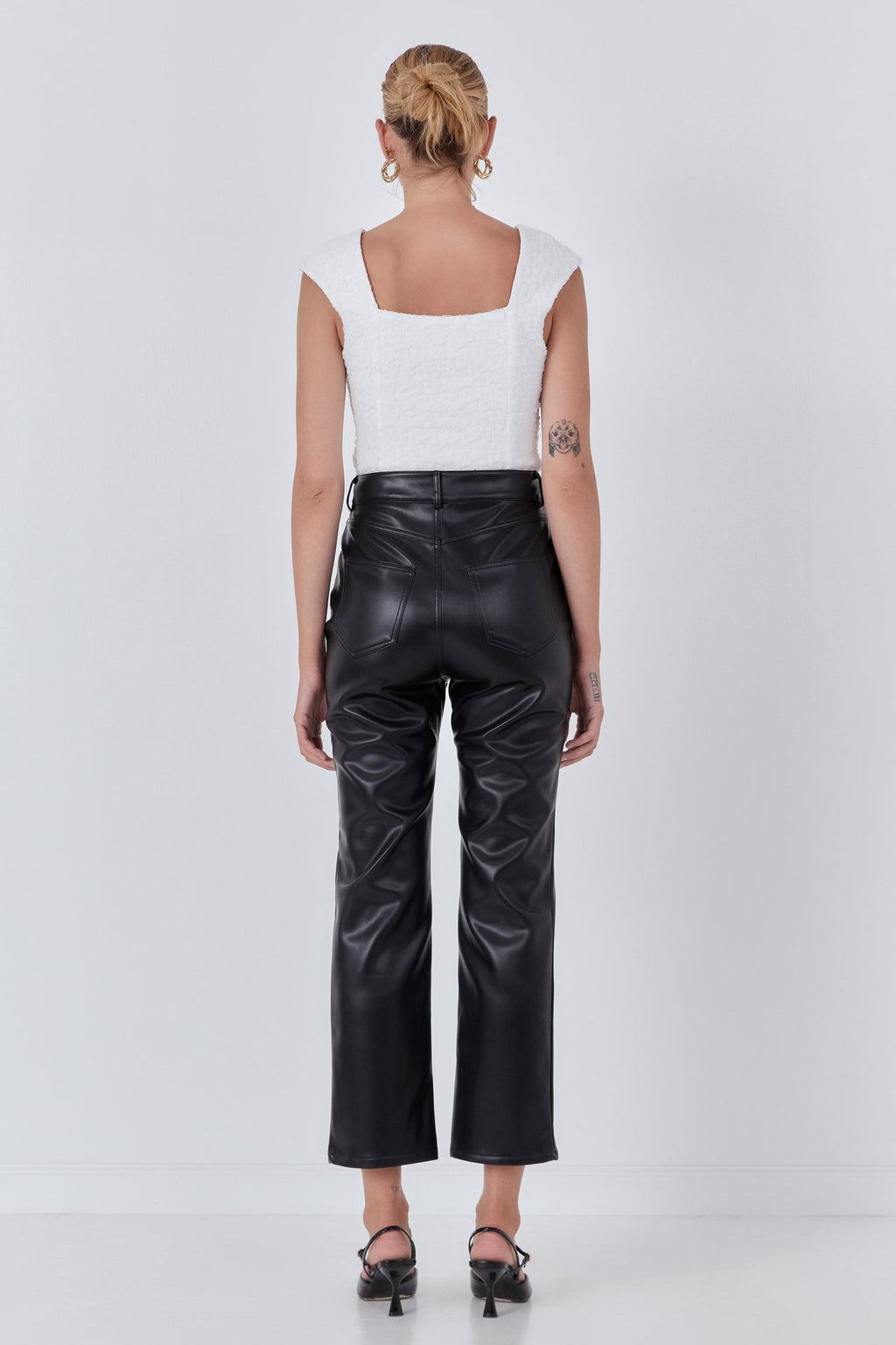 Textured Tulle Top