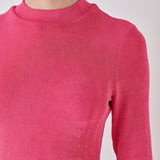 Sheen Stretch Long Sleeve Top