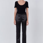 ENDLESS ROSE-Flared Solid Trouser-PANTS available at Objectrare