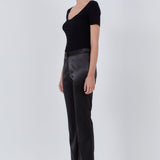 ENDLESS ROSE-Flared Solid Trouser-PANTS available at Objectrare