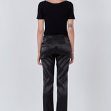 ENDLESS ROSE-Flared Solid Trouser-PANTS available at Objectrare