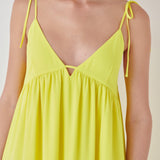Spaghetti Tie Maxi Dress