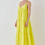 Spaghetti Tie Maxi Dress
