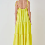 Spaghetti Tie Maxi Dress