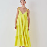 Spaghetti Tie Maxi Dress