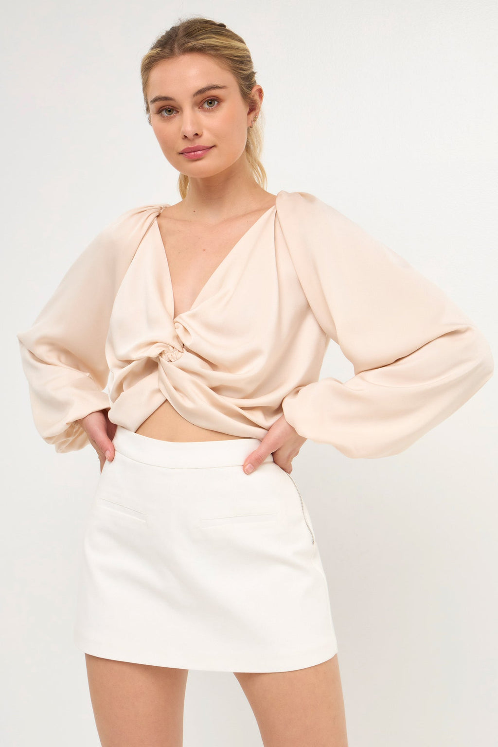 Front Twist Top