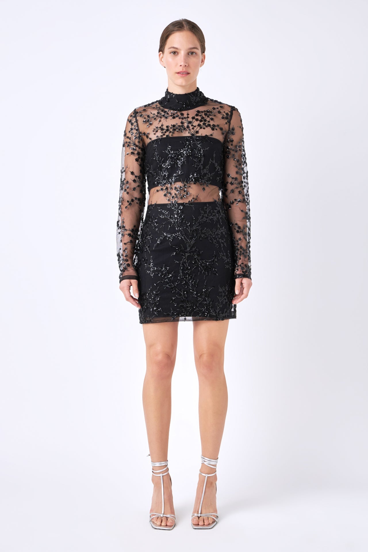 Endless Rose - Sequins Embroidered Mini Dress - Dresses in Women's Clothing available at endlessrose.com
