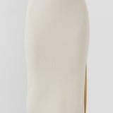 Side Slit Midi Skirt