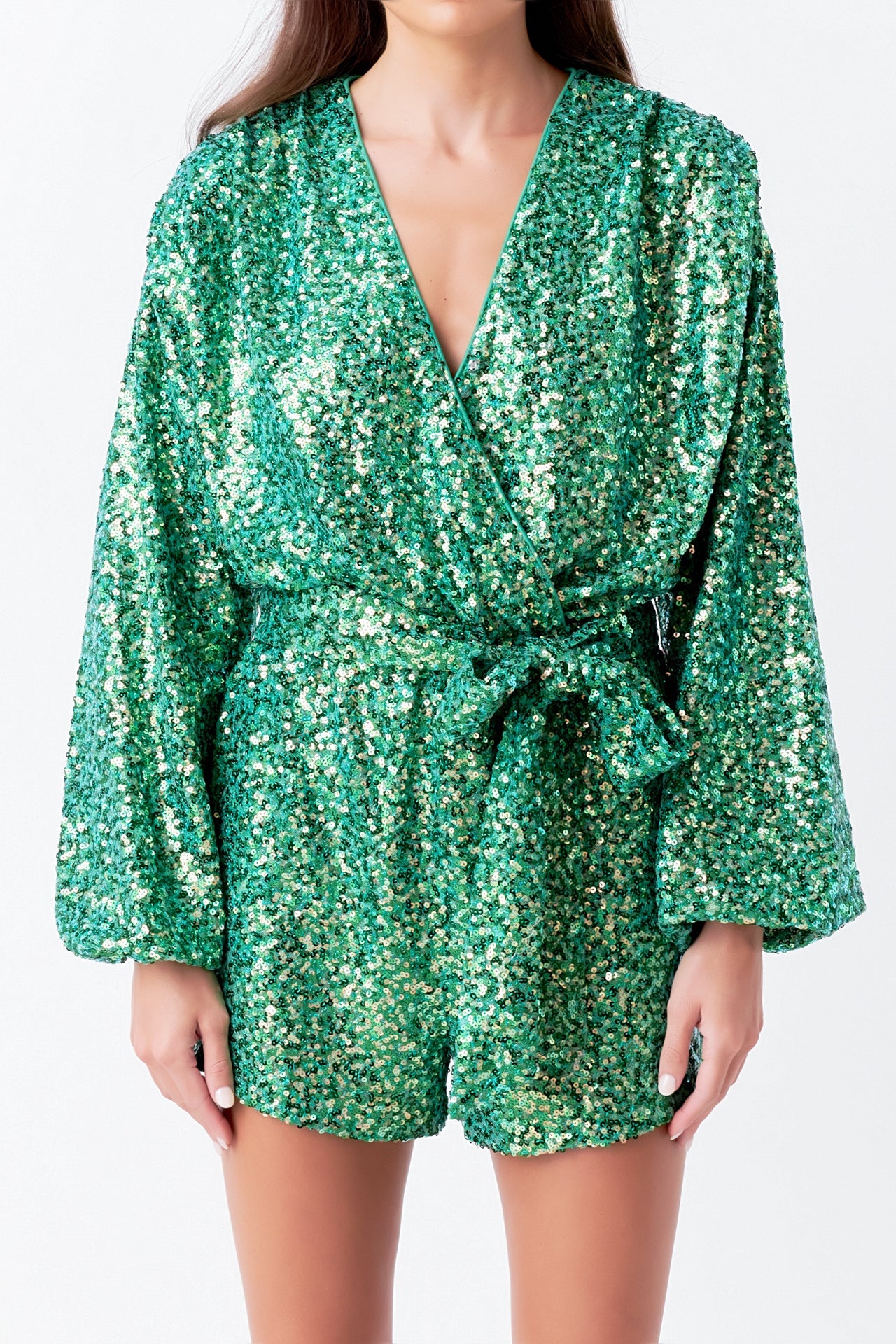 Endless Rose - Sequin Romper - Rompers in Women's Clothing available at endlessrose.com