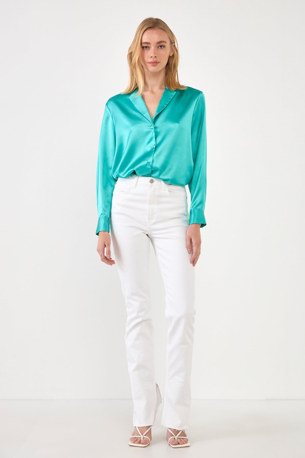 Classic Satin Over Shirt