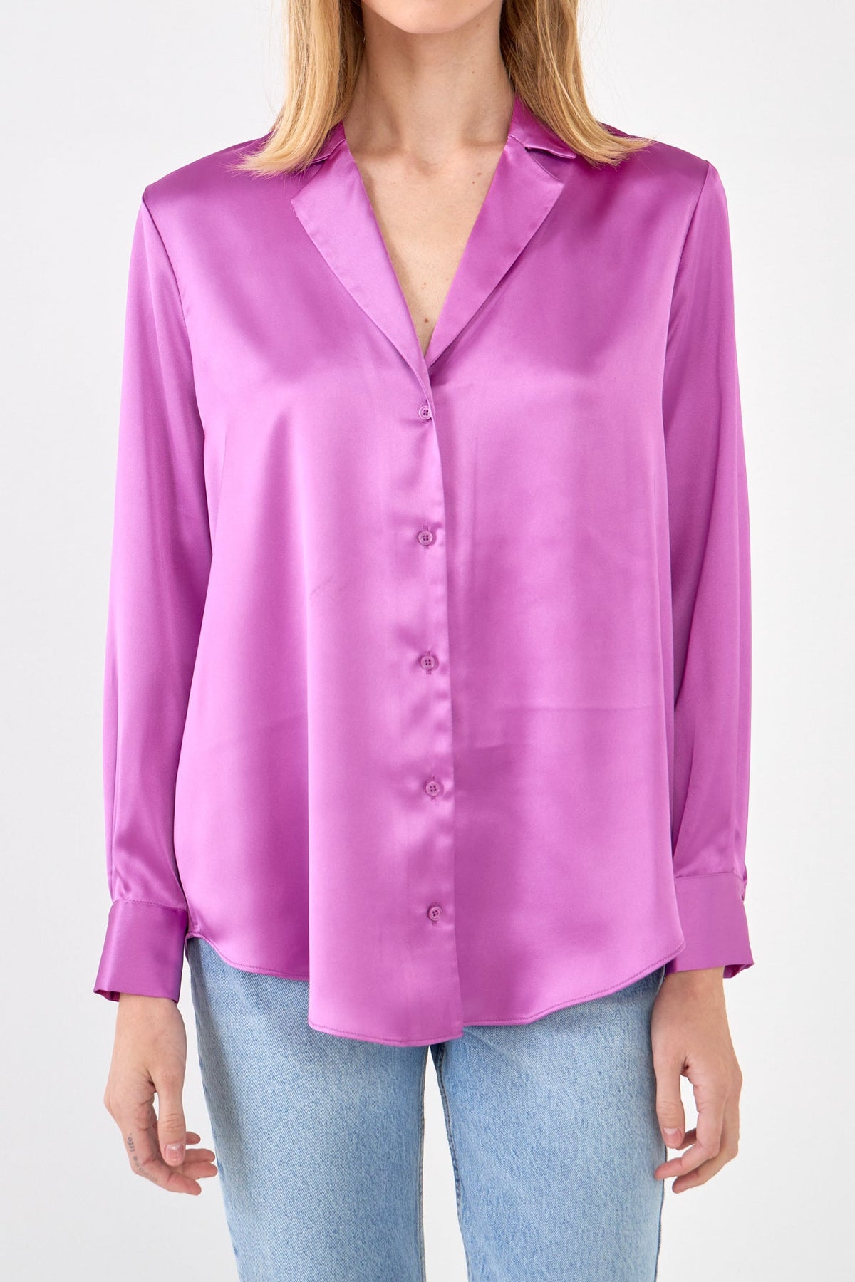 Classic Satin Over Shirt