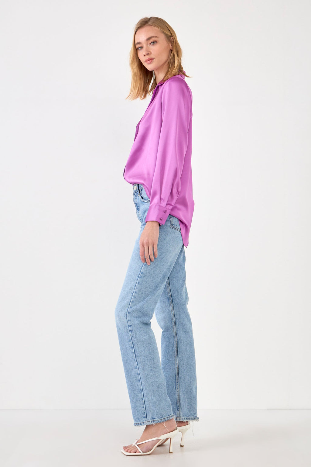 Classic Satin Over Shirt