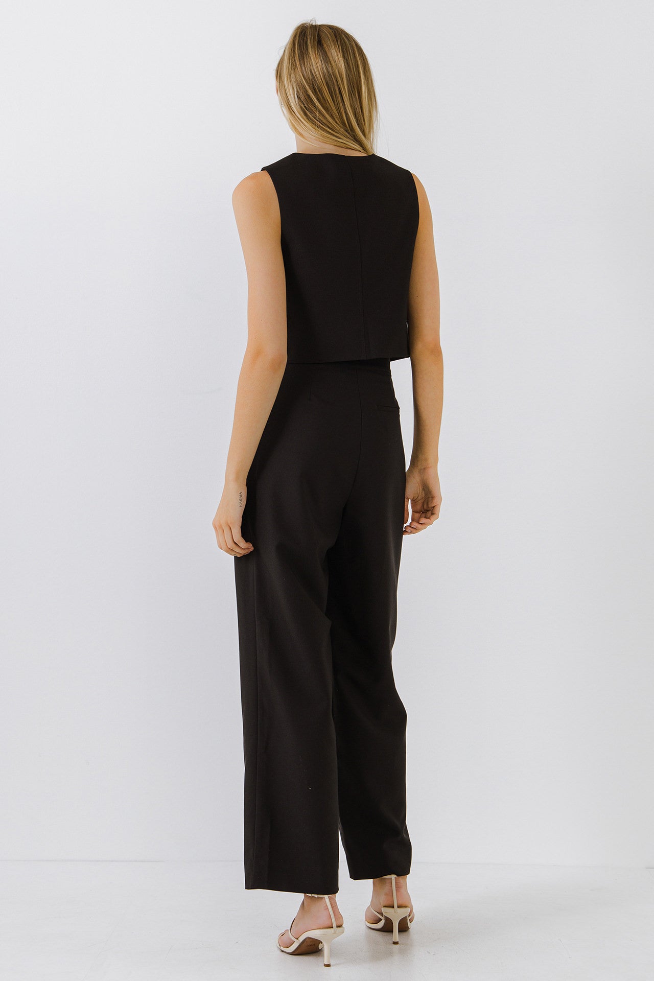 ENDLESS ROSE - Cropped Vest - TOPS available at Objectrare