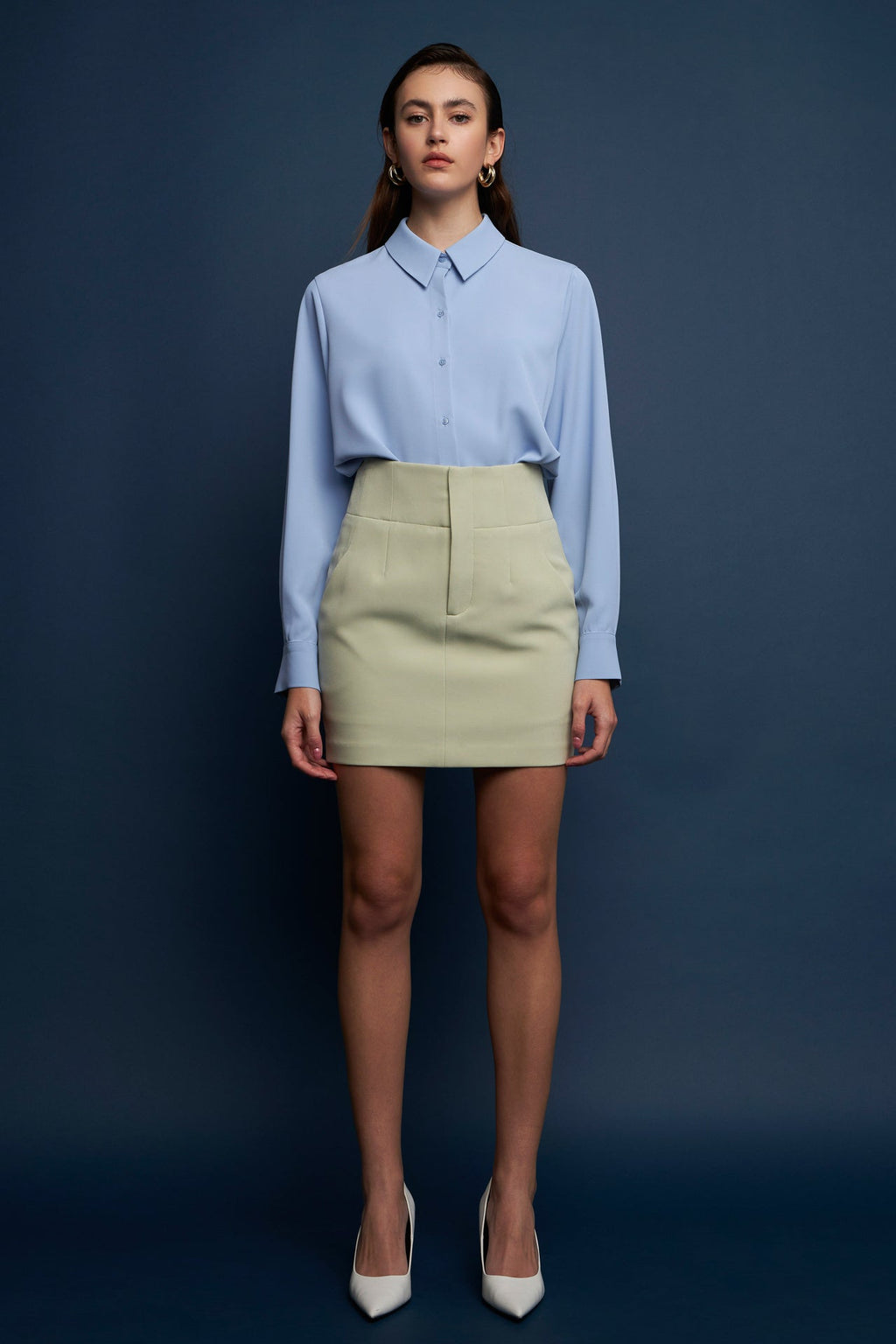 High Waist Mini Skirt