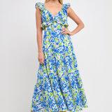Ruffled Maxi Dress