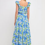Ruffled Maxi Dress