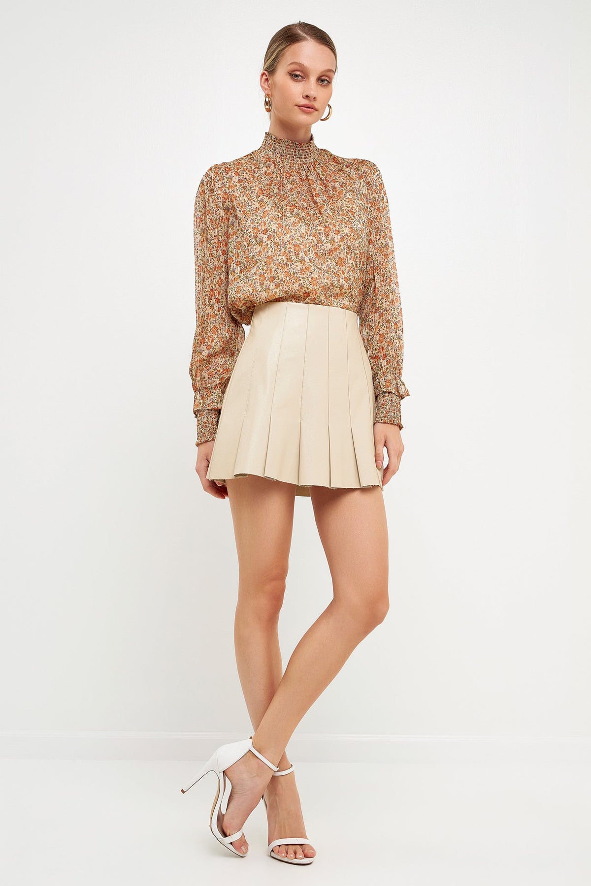 Floral Chiffon Top