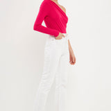 One Shoulder Knit Bodysuit