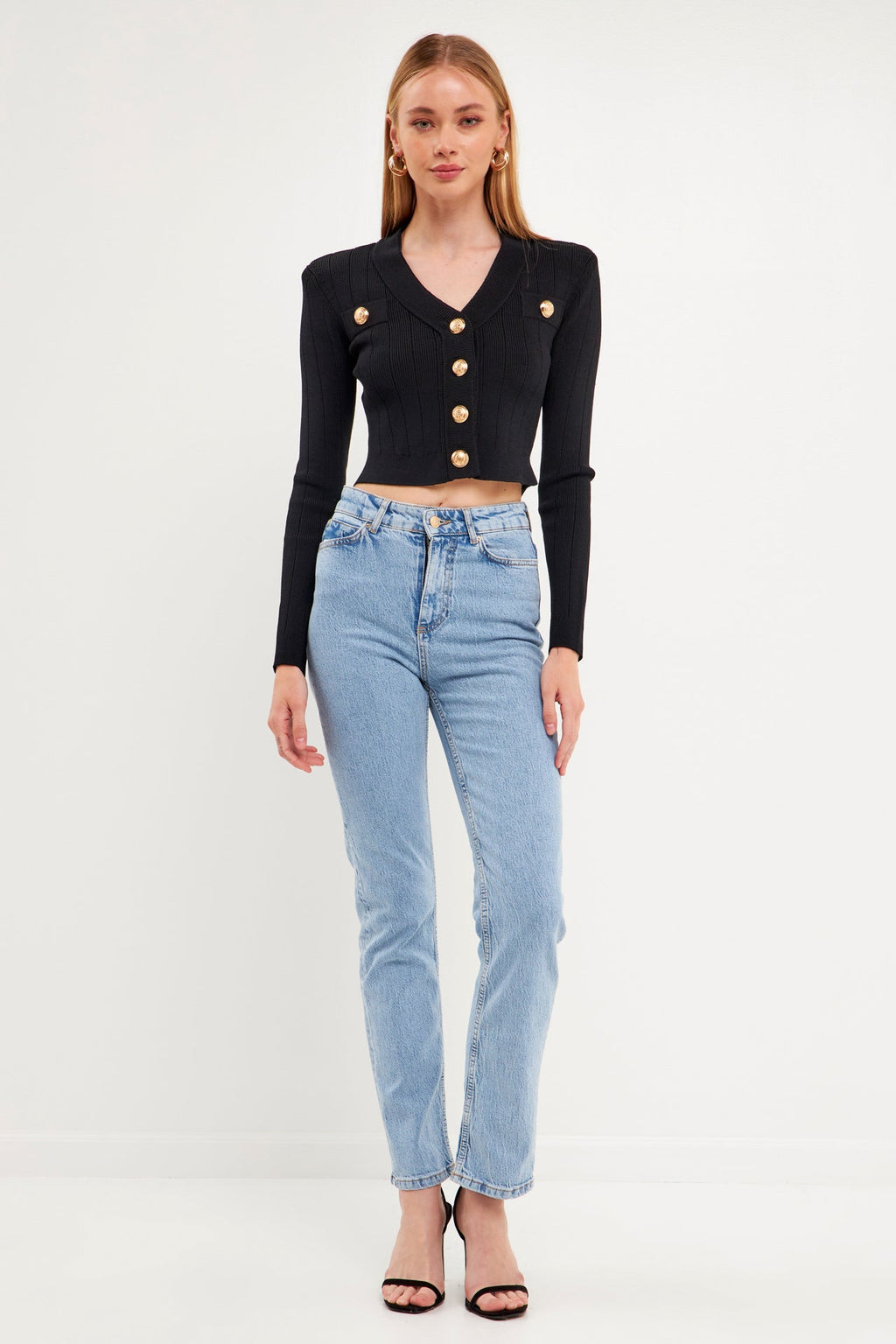 NA Cropped Cardigan