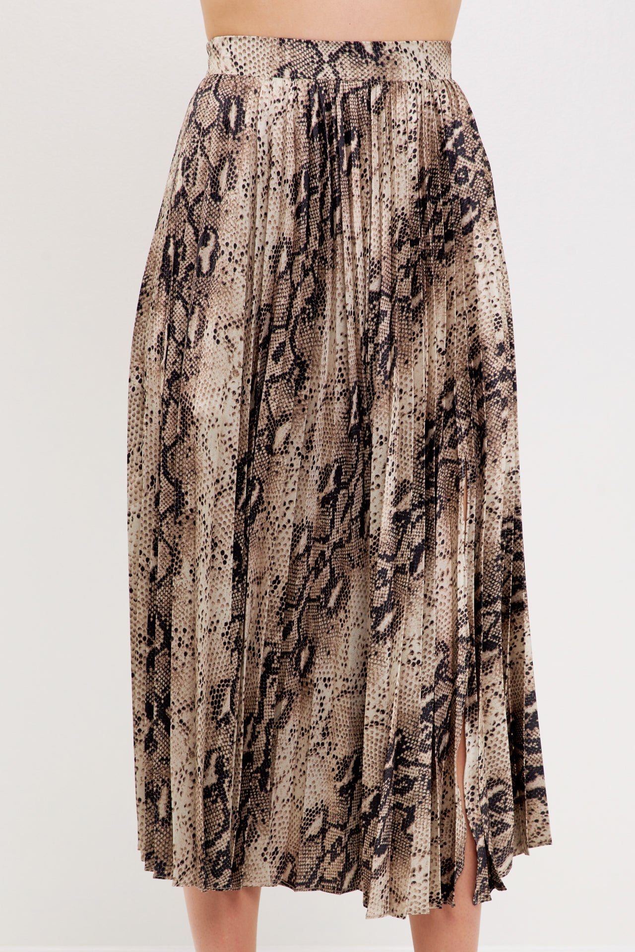 H and m snakeskin cheap skirt