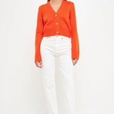 Heart Button Cardigan