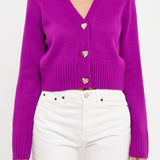 Heart Button Cardigan