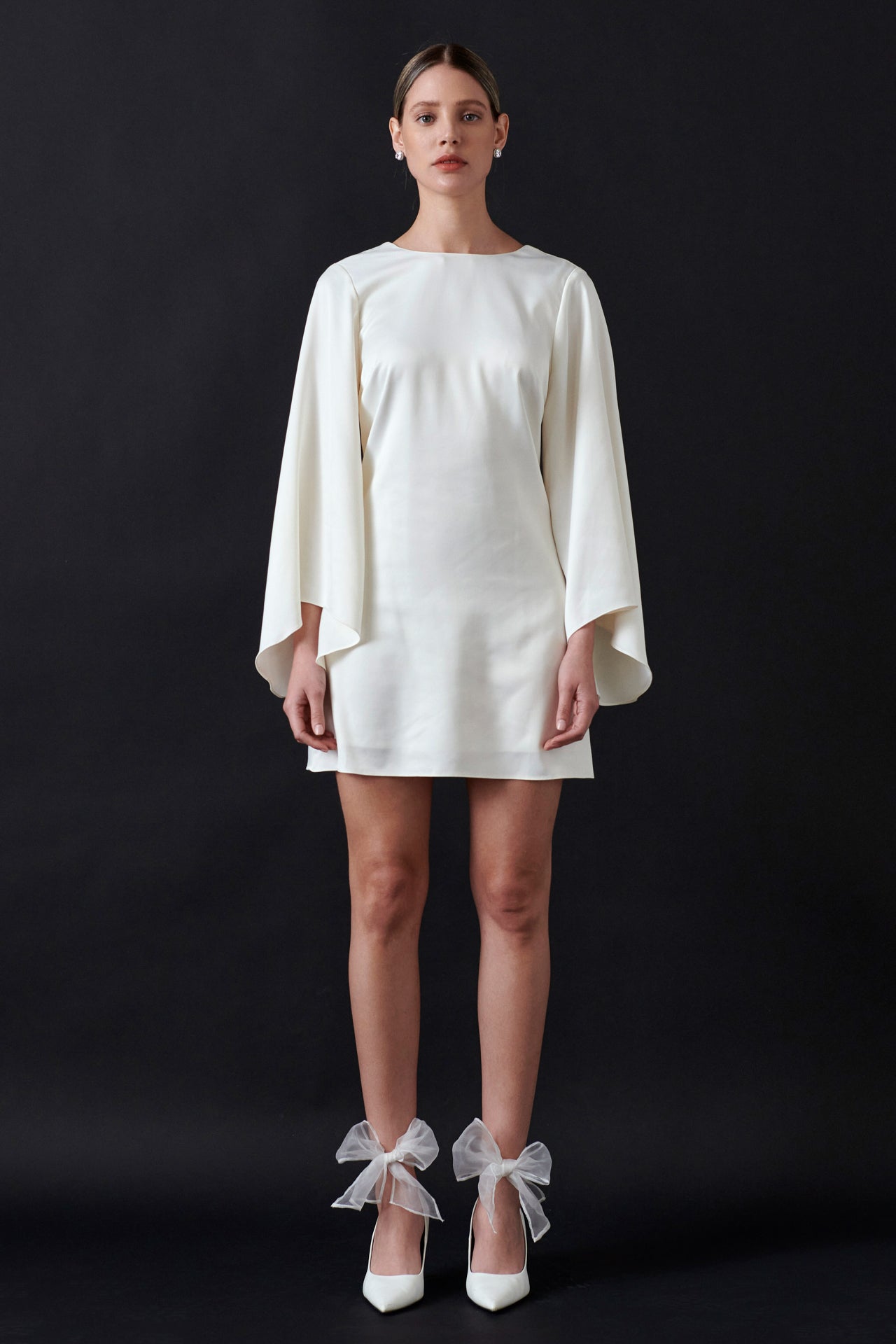 Endless Rose - Bell-Sleeve Mini Dress - Dresses in Women's Clothing available at endlessrose.com