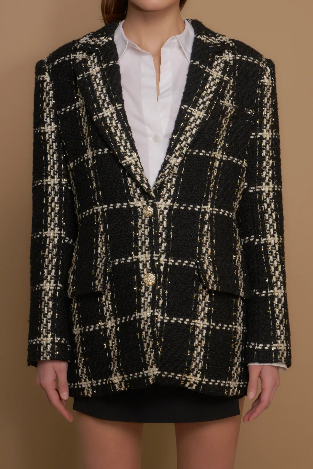 Boucle 2025 blazer chanel