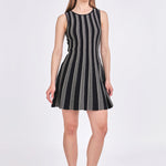 ENDLESS ROSE-Lurex Knit Mini Dress-DRESSES available at Objectrare