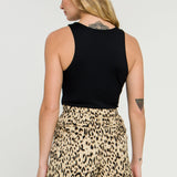 ENDLESS ROSE - Animal Print Shorts - SHORTS available at Objectrare